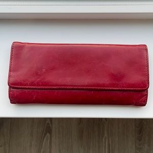 HOBO wallet in red